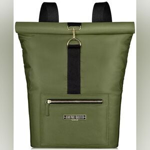 New Jean Paul Gaultier Fragrance Khaki Green Backpack